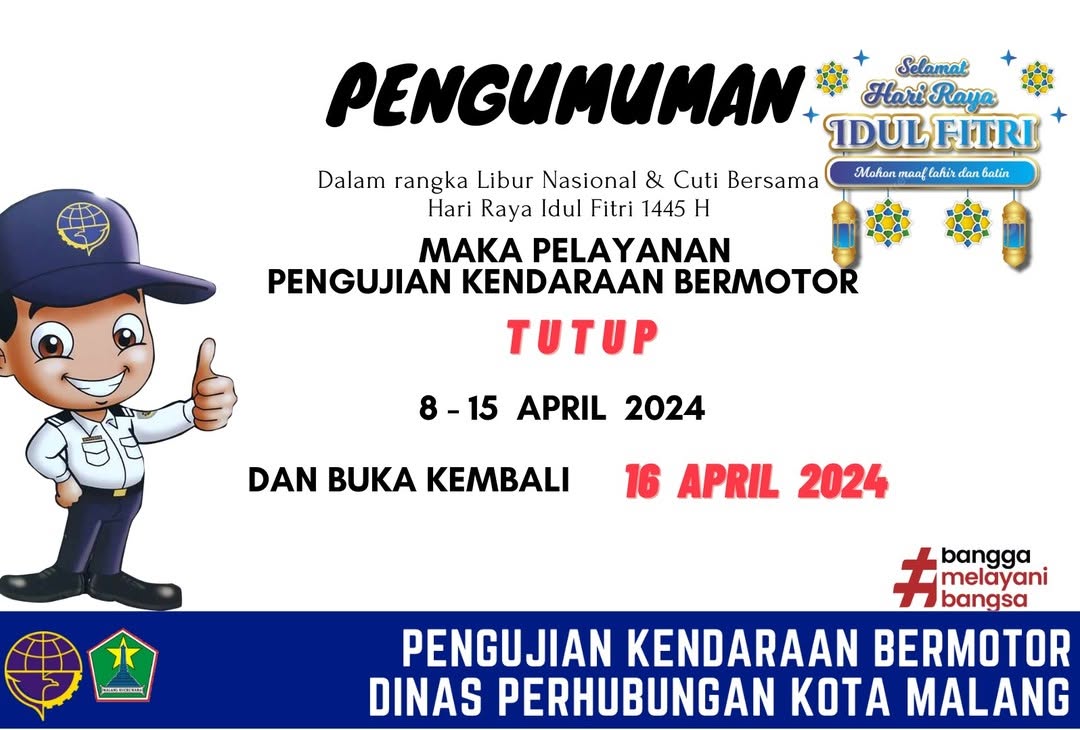 Libur dan Cuti Bersama Hari Raya Idul Fitri 1445 H