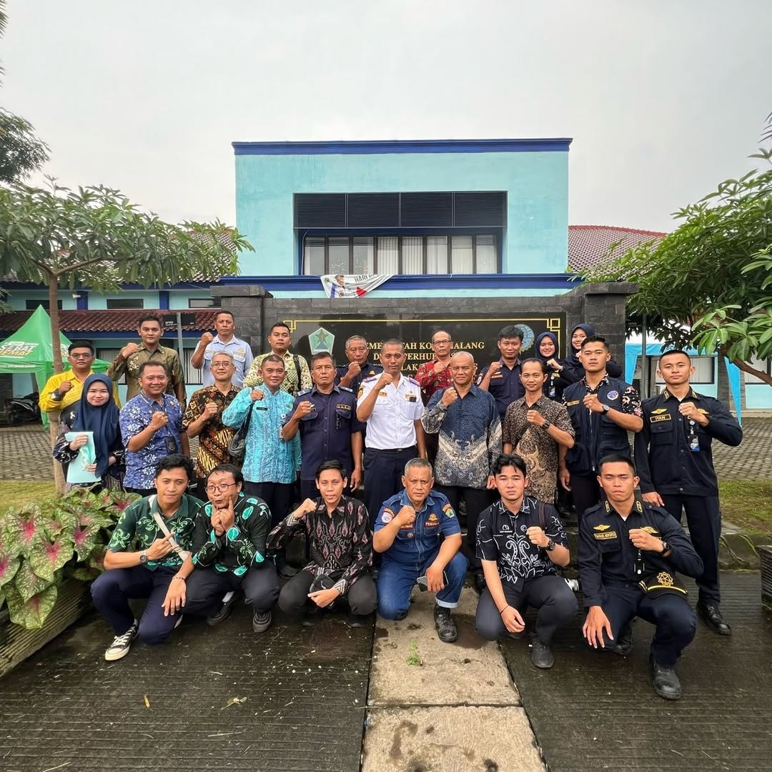 Kunjungan Kerja dari Dinas Perhubungan Kabupaten Tanah Laut Kalimantan Selatan