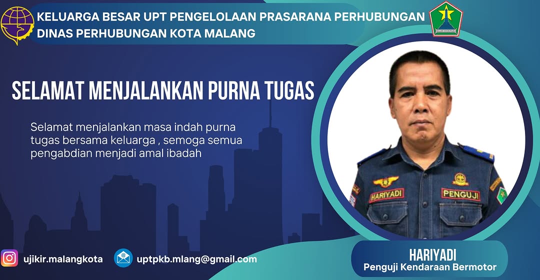 SELAMAT MENJALANKAN PURNA TUGAS